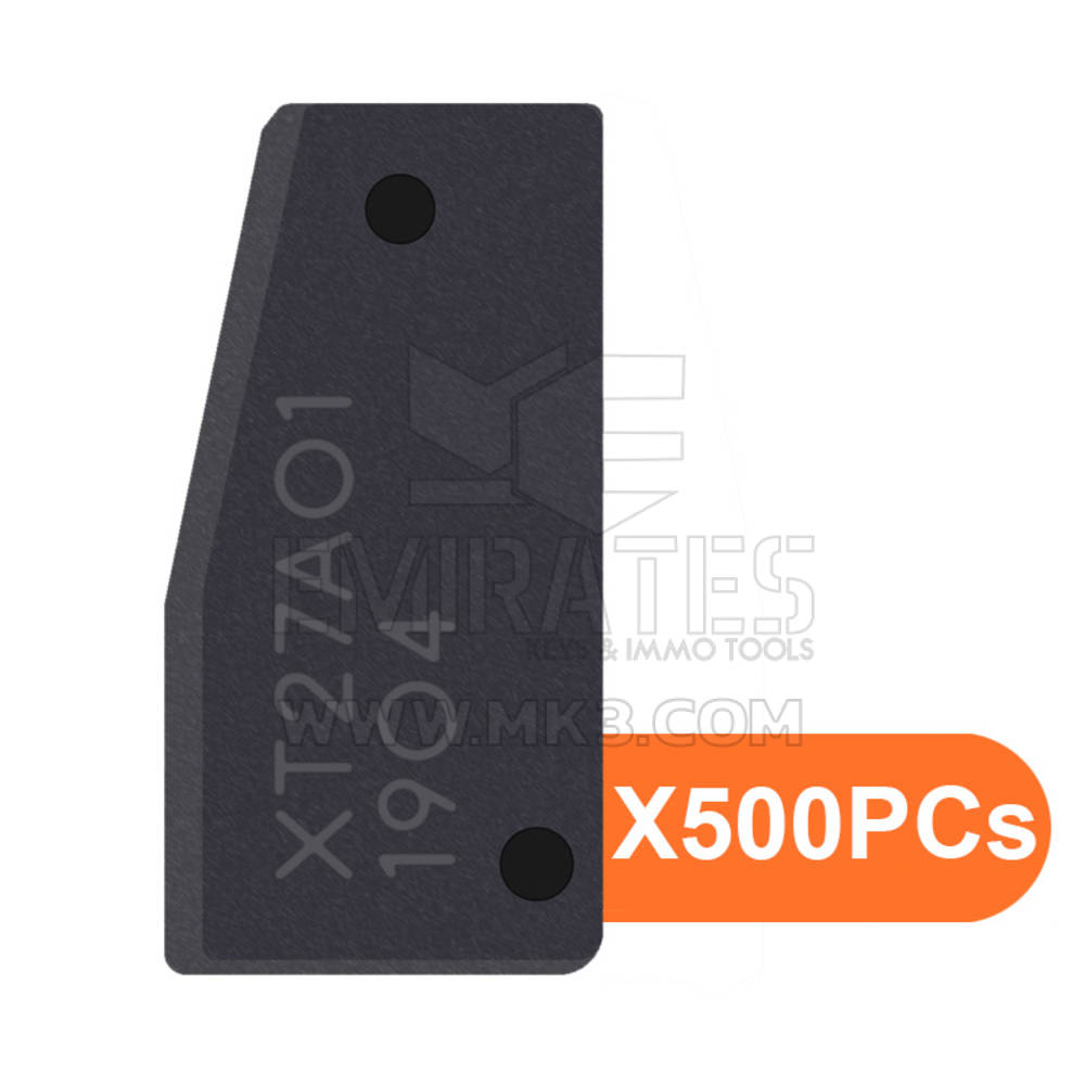Transpondedor Xhorse VVDI Super Chip XT27A01 XT27A66 para ID46/40/43/4D/8C/8A/T3/47-500 Uds