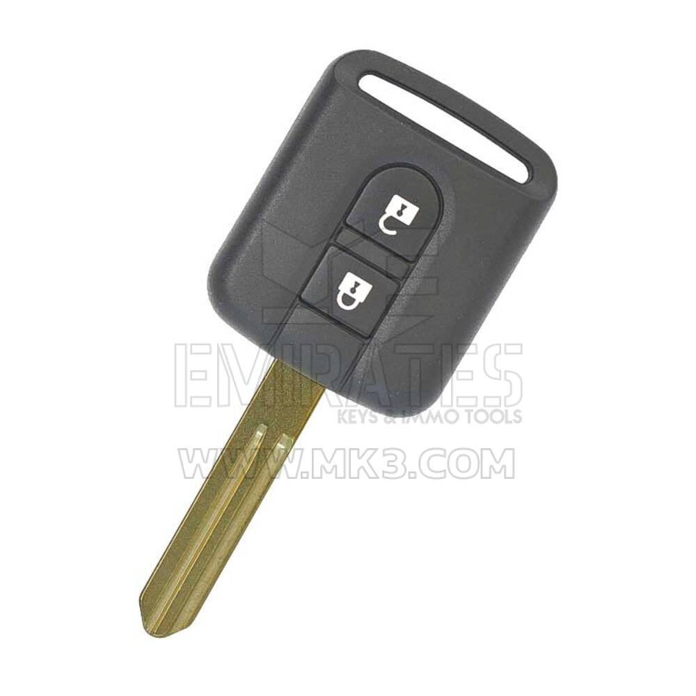 Nissan Qashqai Micra Navara 2010-2014 Uzaktan Anahtar 2 Düğme 433MHz ID46 FCC ID: 5WK4 876 / 818