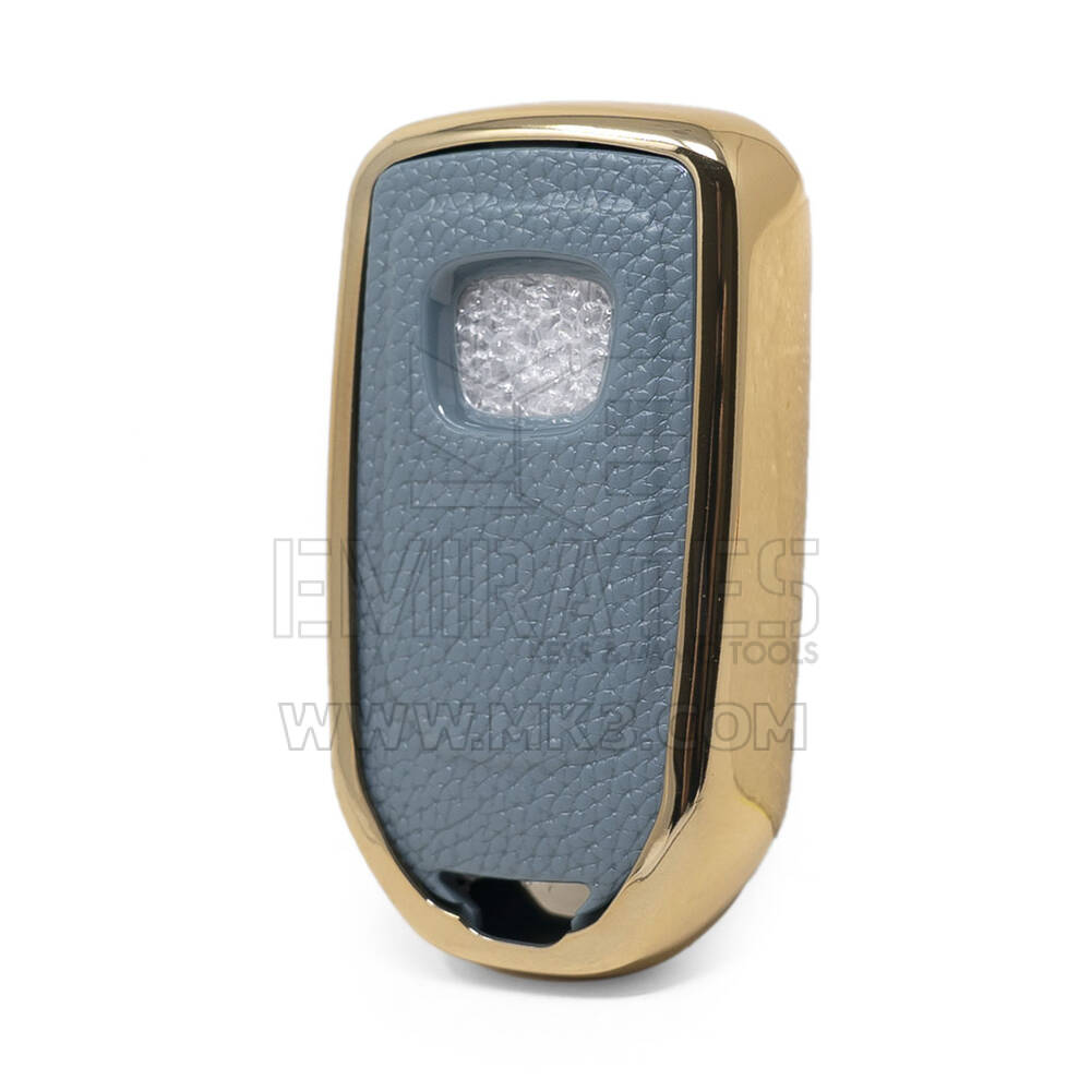 غطاء جلد نانو ذهبي ريموت مفتاح هوندا 4B رمادي HD-A13J4 | MK3