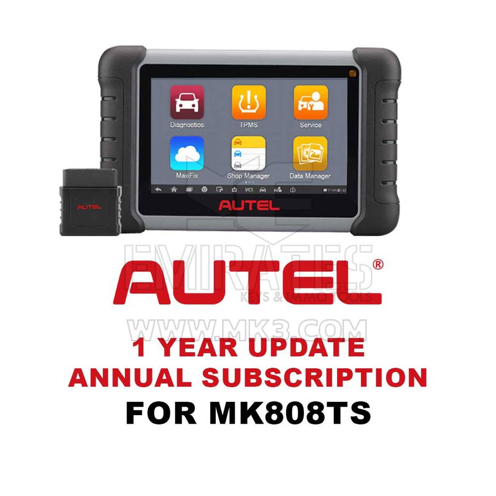 تحديث اشتراك Autel MaxiCOM MK808TS لمدة عام واحد