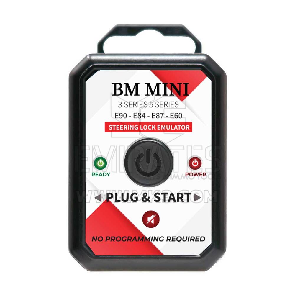 Эмулятор BMW -  Mini Cooper, E60 - E84 - E87 - E90 3 Series 5 Series ELV ESL  блокировки руля Plug & Start, Адаптация не требуется - Эмуляторы Emirates Key
