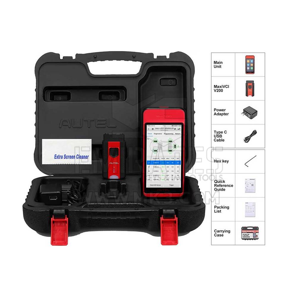 Autel MaxiTPMS ITS600 Wireless Android  Tablet  that offers complete TPMS diagnostics and service functions | Emirates Keys