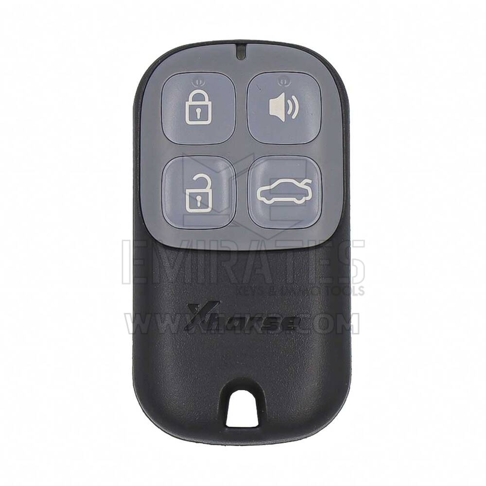 Xhorse Garage Remote Key Wire Universal 4 Botões Tipo XKXH00EN