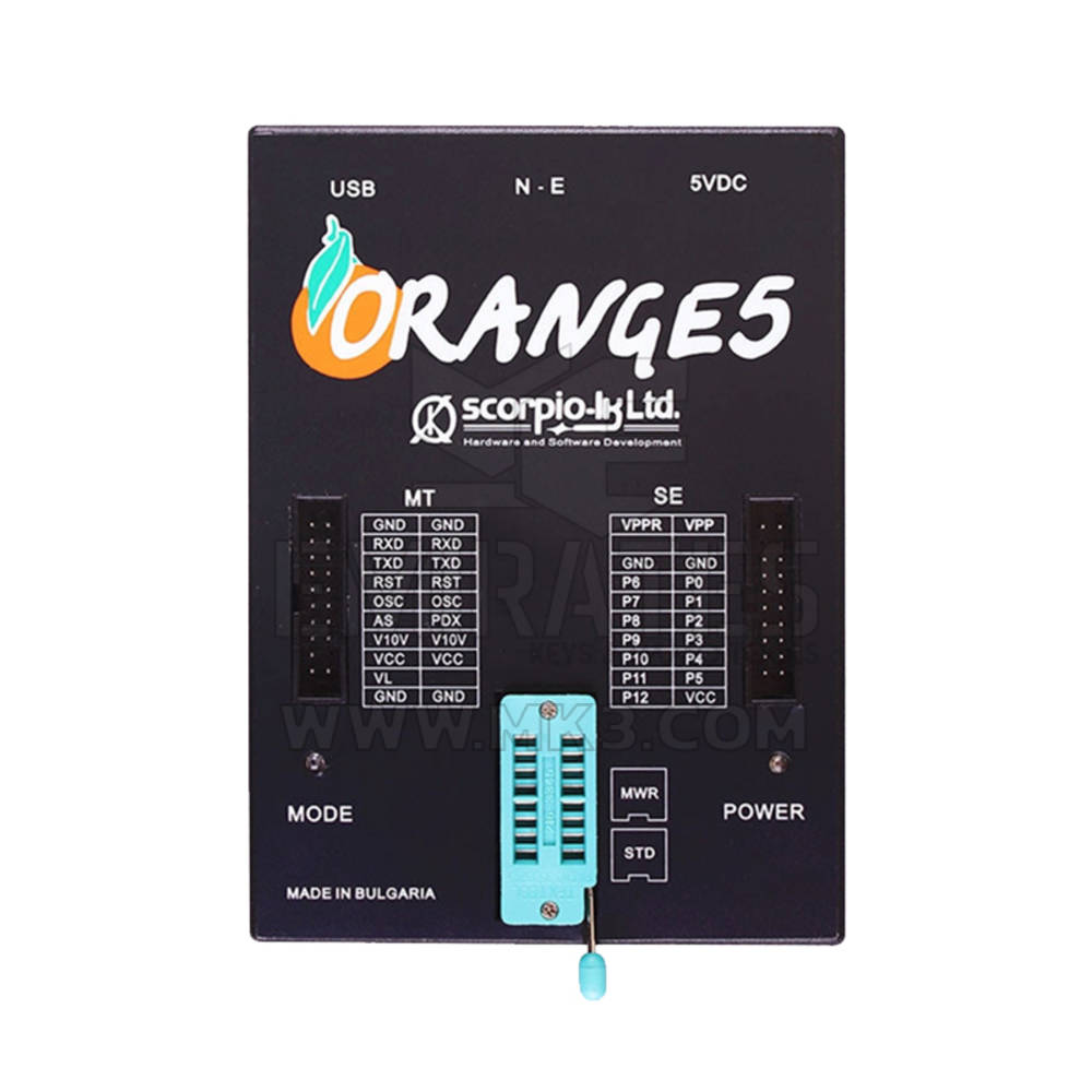 Оригинальный программатор Scorpio Orange5 - слесарный комплект с адаптером/кабелем 30