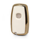 Nano Gold Leather Cover Changan Remote Key 3B White CA-A13J | MK3 -| thumbnail