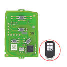 Xhorse Honda Universal Smart Remote Key PCB 4 botones XZBT40EN
