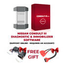 Nissan Package,  Consult III Software , VCXDoIP Device and license