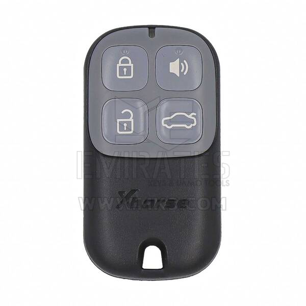 Xhorse Garage Remote Key Wire Universal 4 Botões Tipo XKXH00EN
