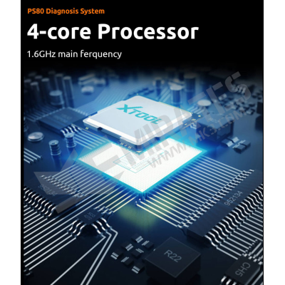 Sistema di diagnostica XTool PS80 Processore a 4 core