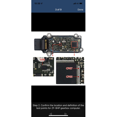 Clone ZF-9HP Gearbox com Yanhua Mini ACDP Module 28 3