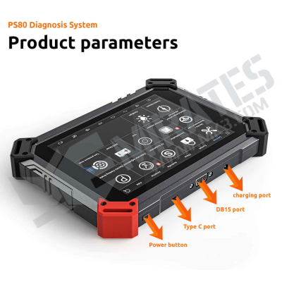Paramètres du produit du système de diagnostic XTool PS80