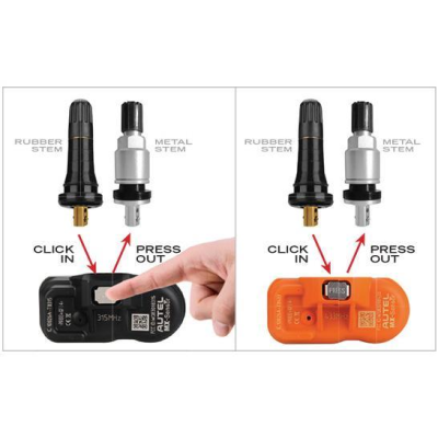 Autel 4 Rubber Press-IN Valve Stems For 1-Sensor Compatible with Autel 1-Sensors and Autel 315MHz & 433 MHz MX-Sensors | Emirates Keys