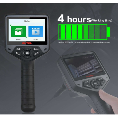 Le nouveau vidéoscope d'inspection numérique Autel MaxiVideo MV480 est un outil professionnel utilisé pour afficher les pièces difficiles à voir dans les véhicules.