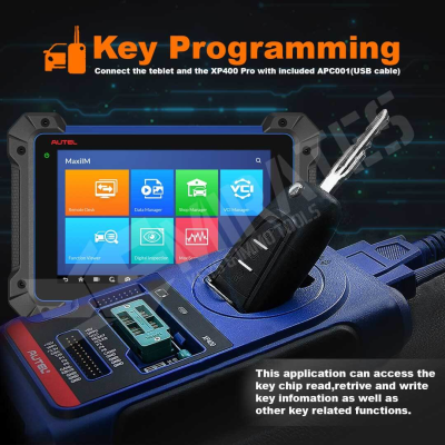 IM608 Pro puede acceder a la información clave de lectura y escritura del chip clave con funciones relacionadas.