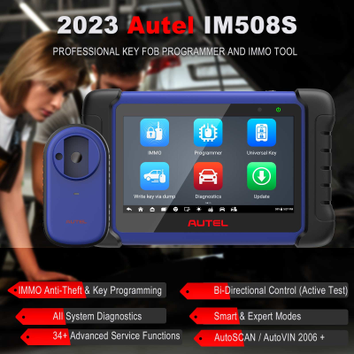 2023 Autel MaxiIM IM508S IMMO and Key Programming Tool with XP200 28+ Services Functions  | Emirates Keys