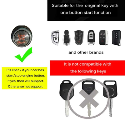 New Aftermarket LCD Universal Modified Smart Key Kit For All Keyless Entry Car Mercedes Benz Classic Style Silver Color	 | Emirates Keys
