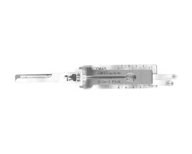 Decodificador y selección original Lishi GM45 2 en 1 para GM MK3