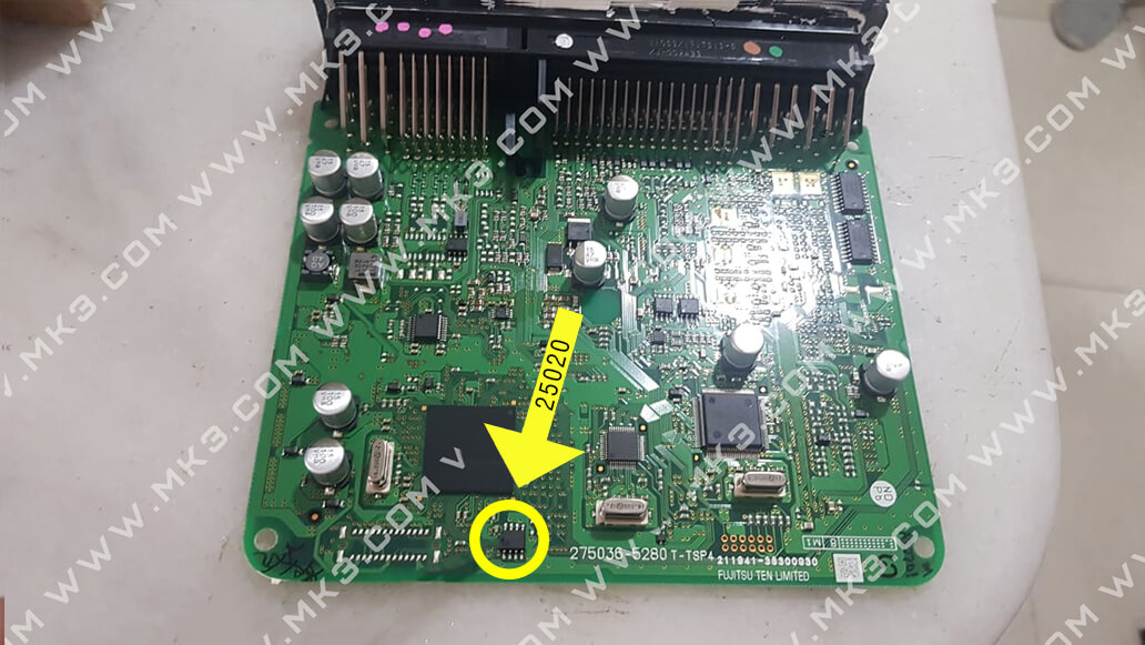 How to Repair ECU Unit 2050 TOYOTA 