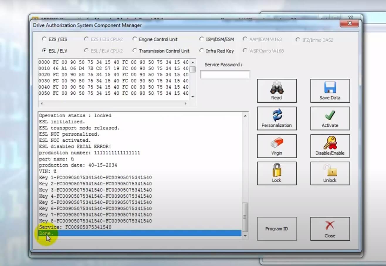 work with Abrites AVDI