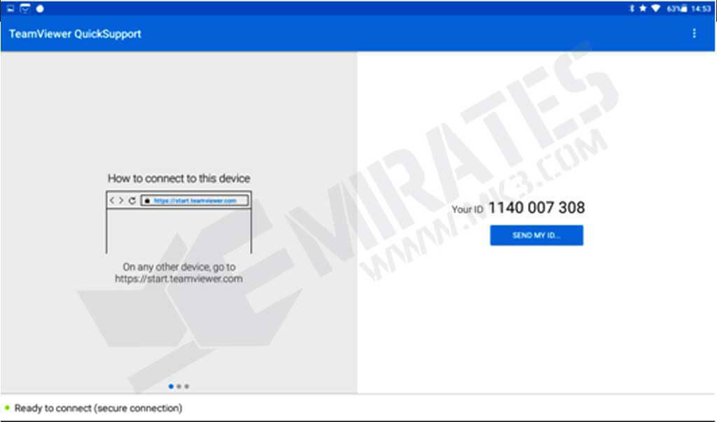 X100PAD Elite Remote with Team Viewer 