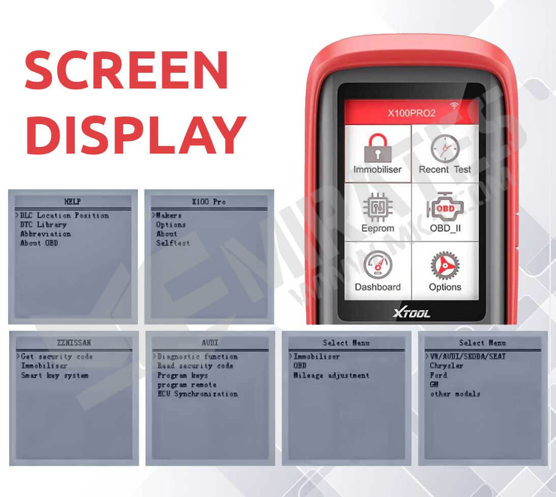 XTool X100 Pro2 SCREEN DISPLAY