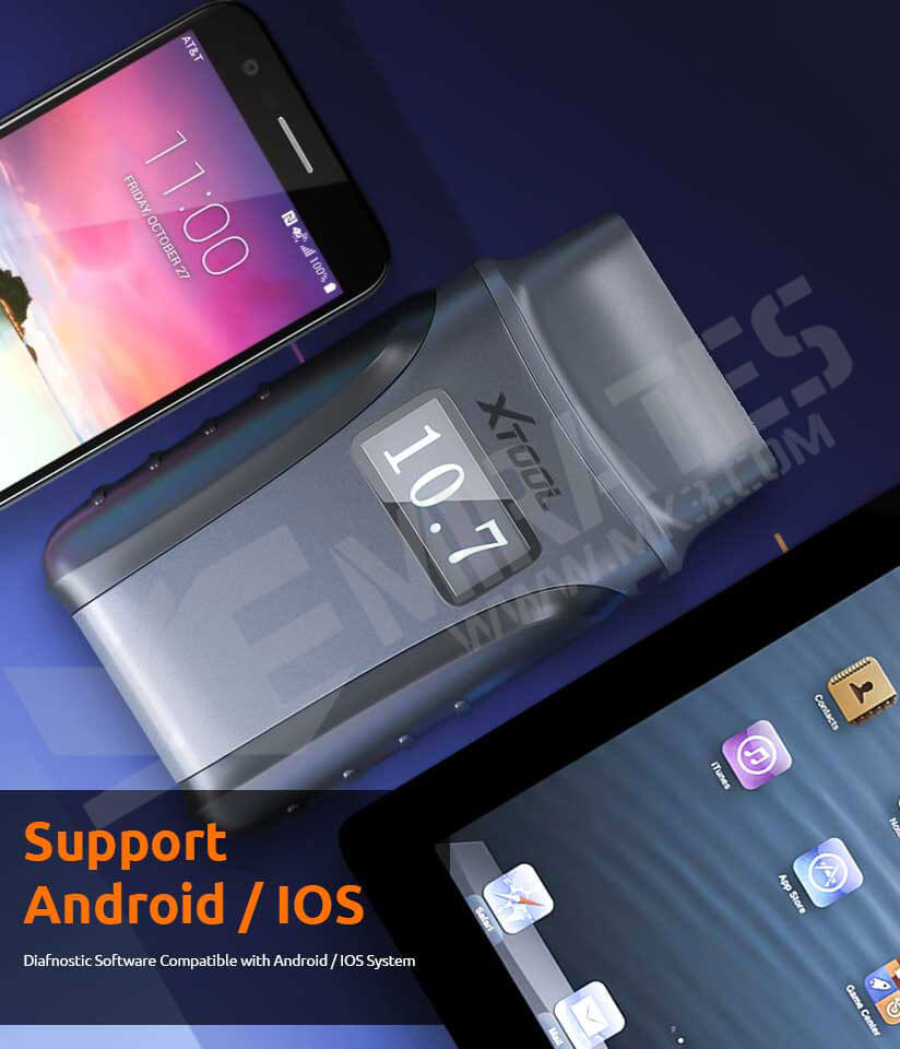 Diafnostic Software Compatible with Android / IOS System