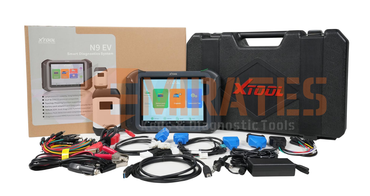XTool NEXT N9EV EV Smart Diagnostic System With Battery Pack Dectection Active Test+ECU Coding+Topology Mapping +ADAS+DoIP | Emirates Keys