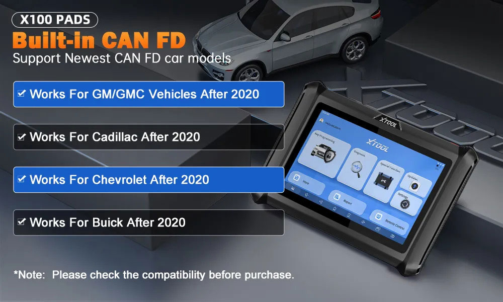 xtool x100 pads can fd doip