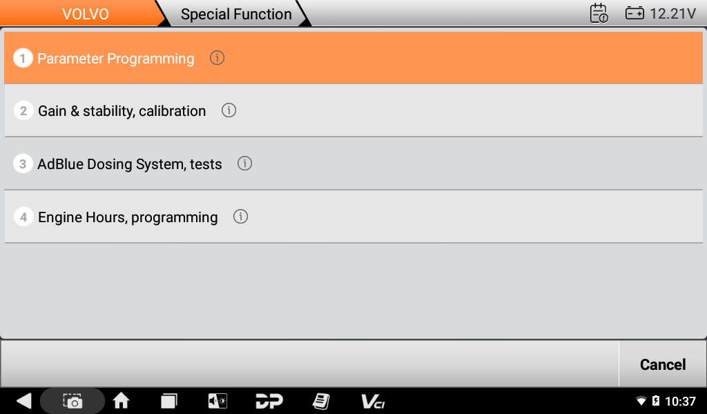 ISCAN PRO VOLVO (MARINE) ISCAN PRO VOLVO (MARINE)