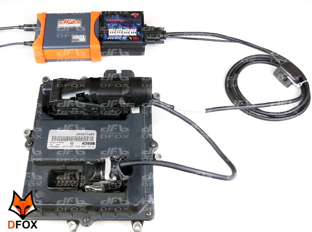 New DFOX EDC7UC31 Bench Mode For Generic Truck Cable D48CBB05 | Emirates Keys