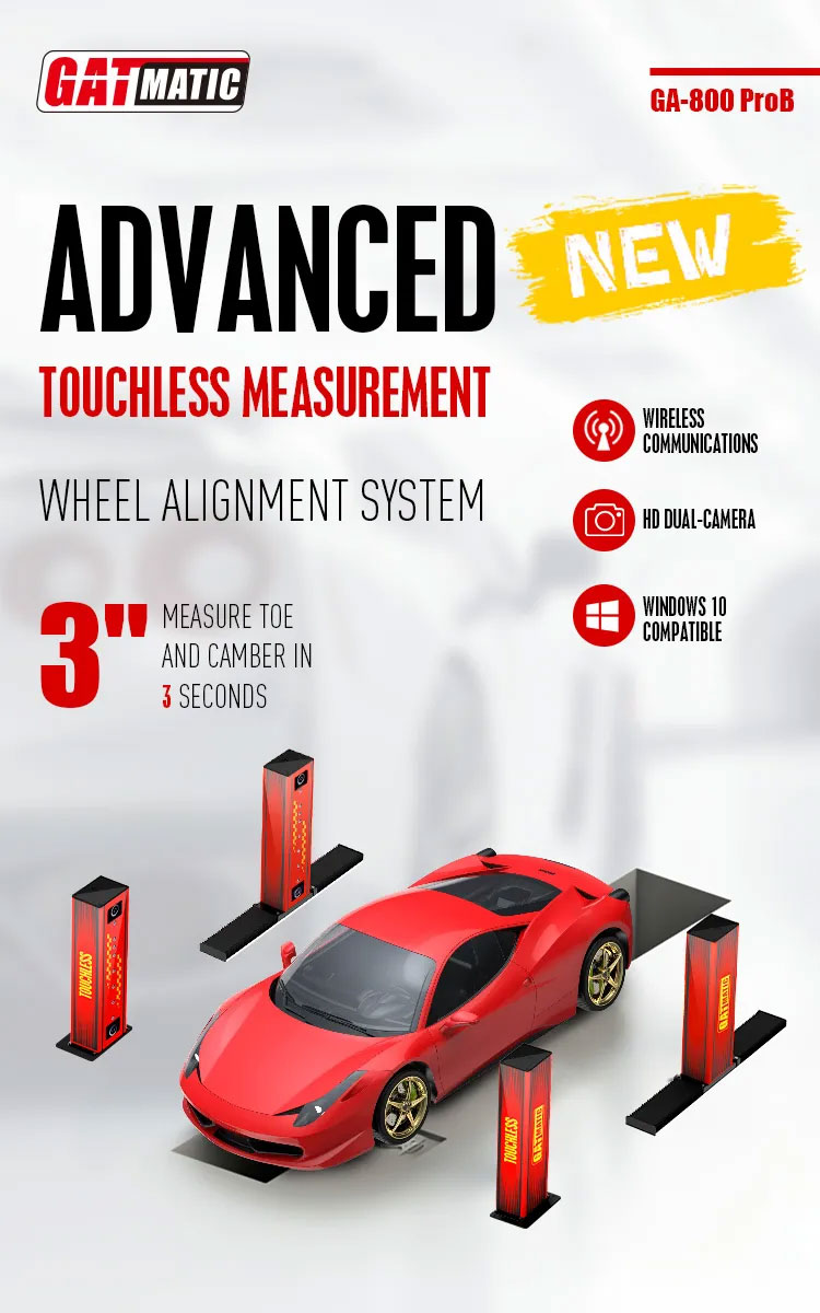 GA800 ProB Touchless wheel aligner Detail (1)