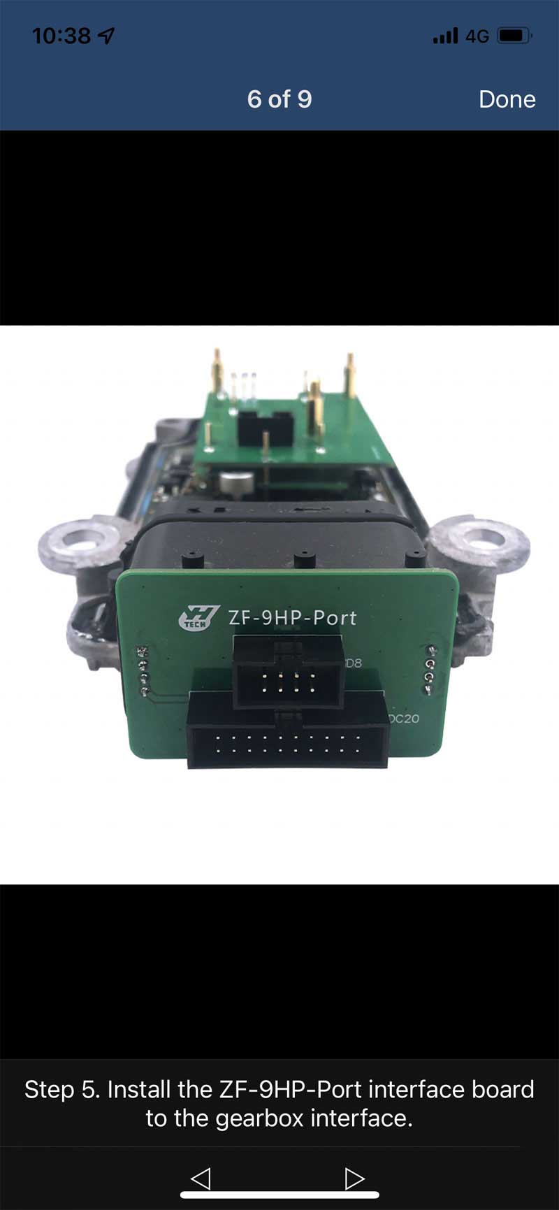  Clone ZF-9HP Gearbox with Yanhua Mini ACDP Module 28 6