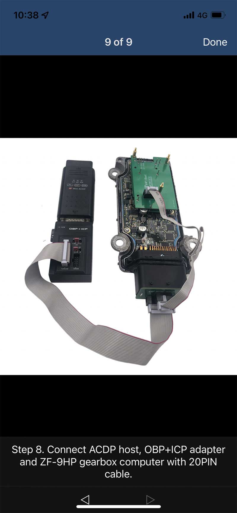  Clone ZF-9HP Gearbox with Yanhua Mini ACDP Module 28 9