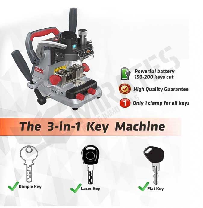 Xhorse_DOLPHIN_XP007_XP-007_Manually_Key_Cutting_Machine