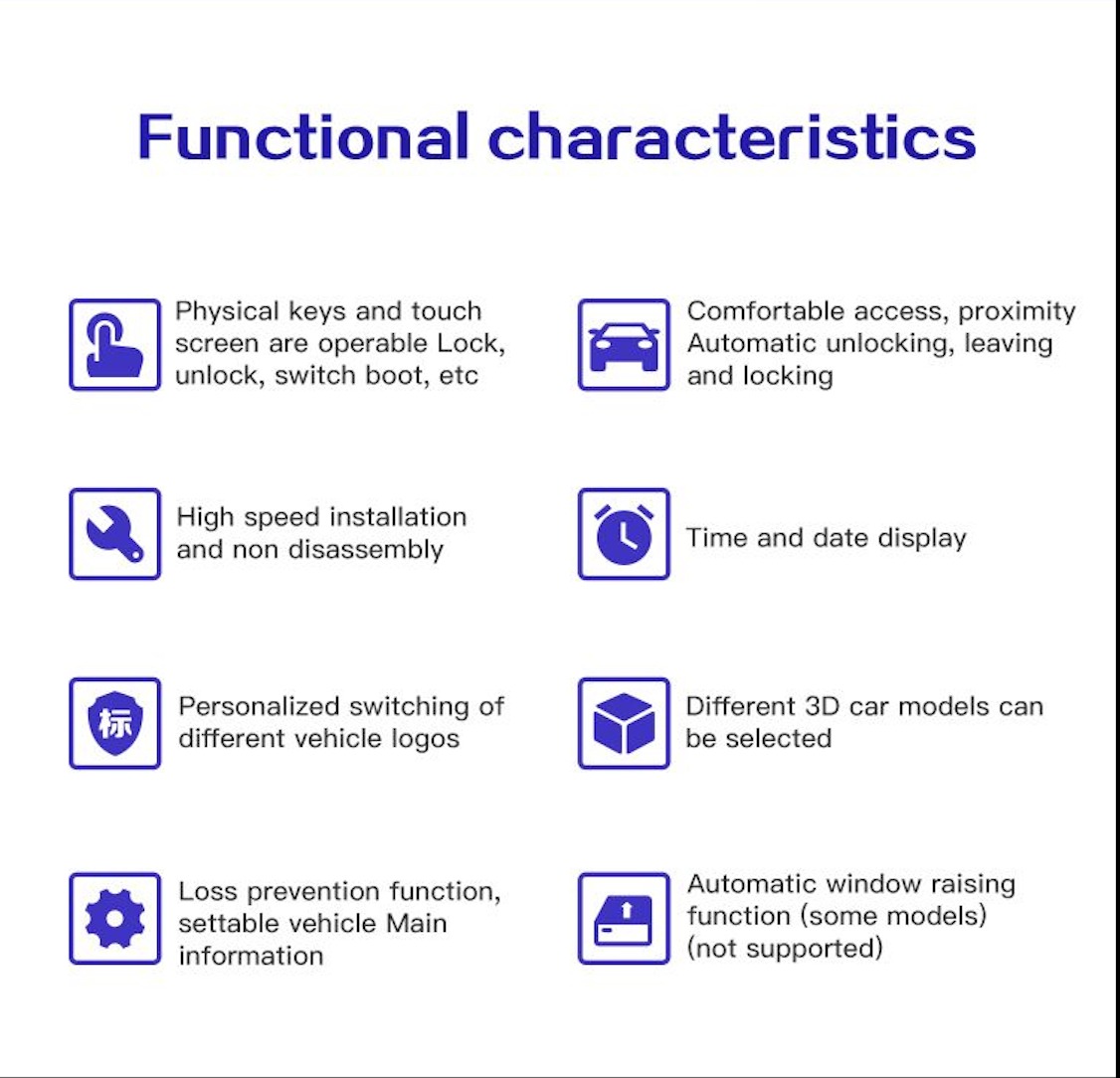New Aftermarket LCD Universal Modified Smart Key Kit For All Keyless Entry Car Mercedes Benz Classic Style Silver Color	 | Emirates Keys