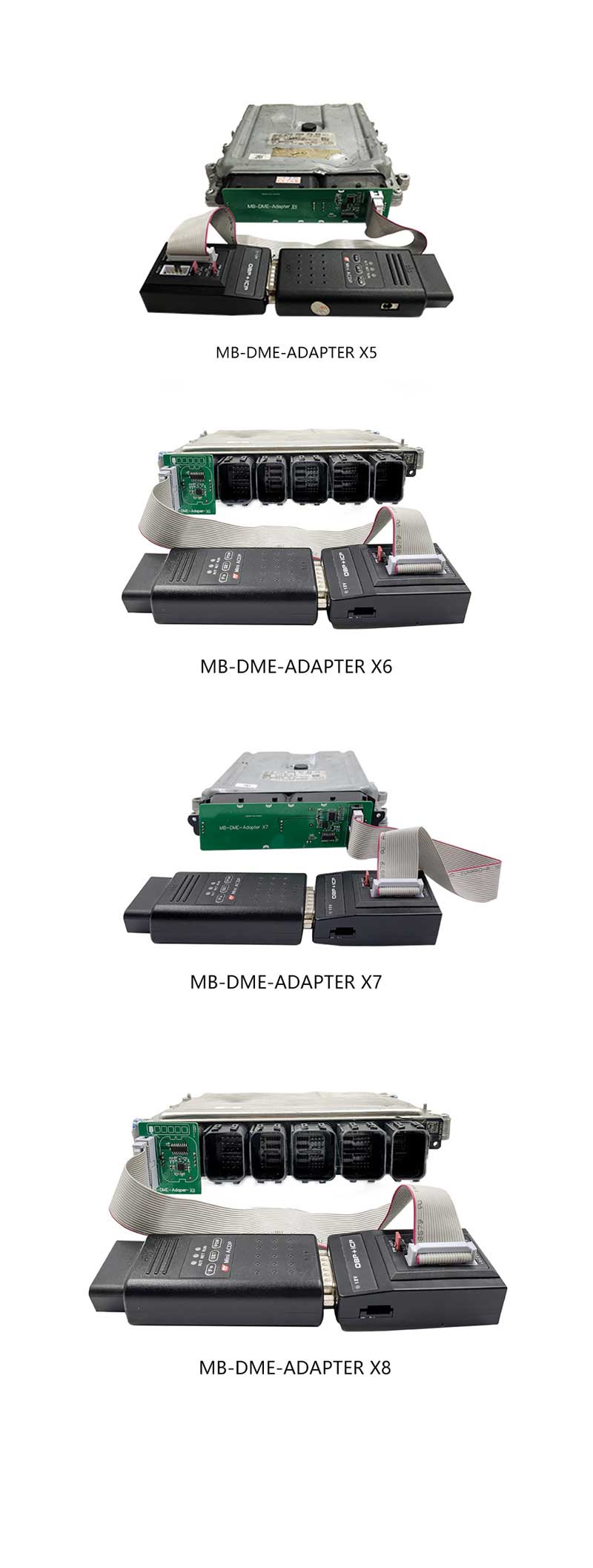 Yanhua ACDP Set Mercedes Bens DME Clone Module 15 support Mercedes X1,X2,X3,X4,X5,X6,X7 DME clone.No need to open DME shell, no need to drill hole on DME