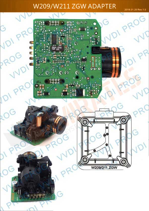 Benz_W209_W211_ZGW_Adapter
