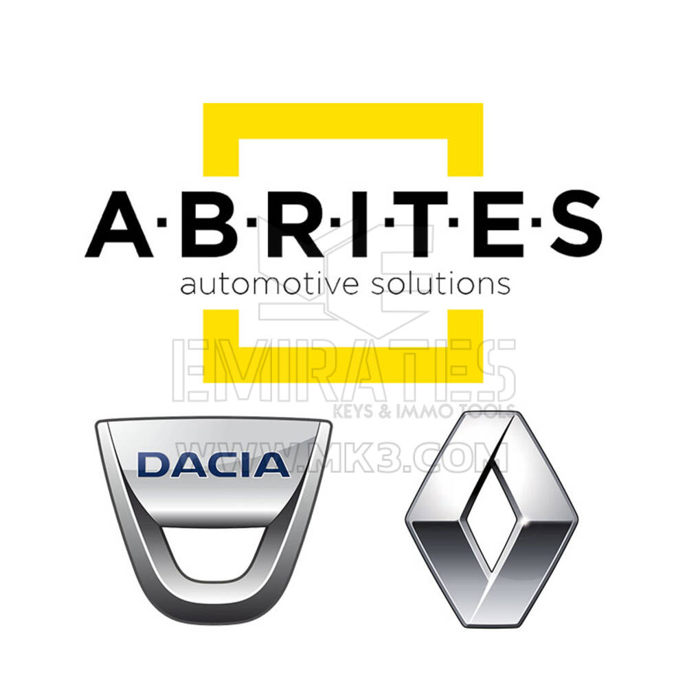 Abrites RR00K - Full ABRITES Key Programming Software Package for Renault and Dacia vehicles