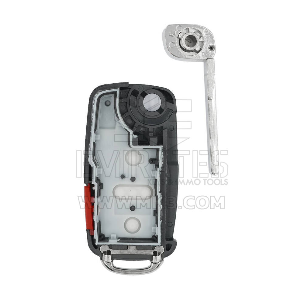 New Aftermarket VW / Volkswagen UDS Flip Remote Key Shell 4+1 Buttons High Quality Best Price | Emirates Keys