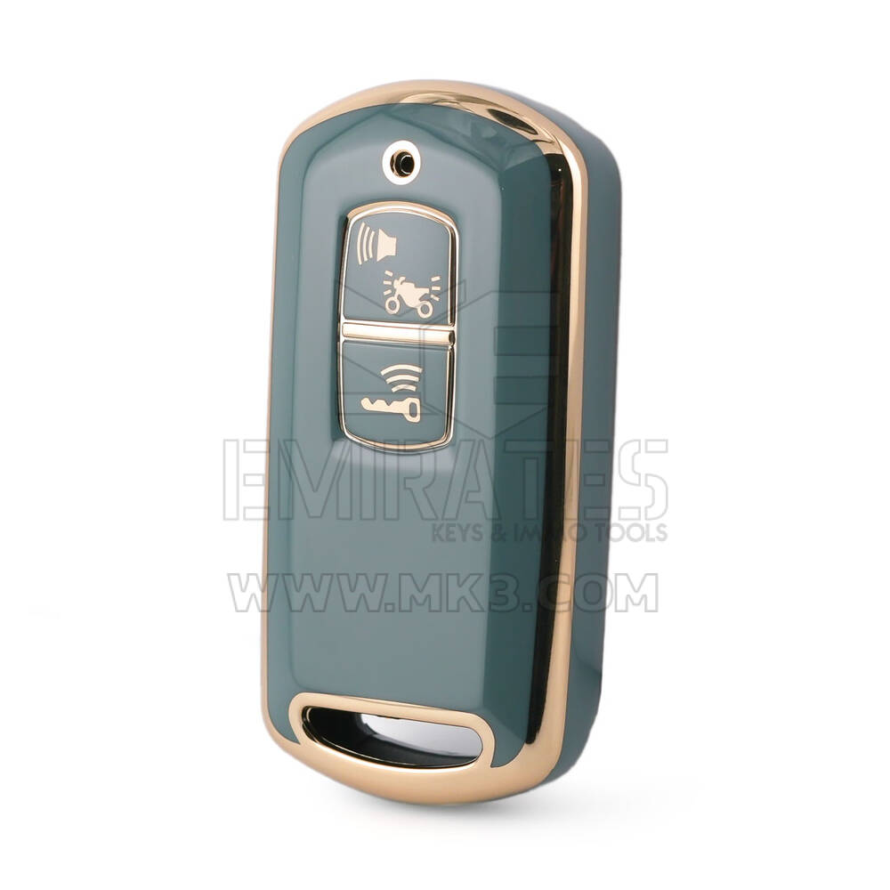 Cover Nano di alta qualità per chiave telecomando Honda 2 pulsanti colore grigio HD-F11J