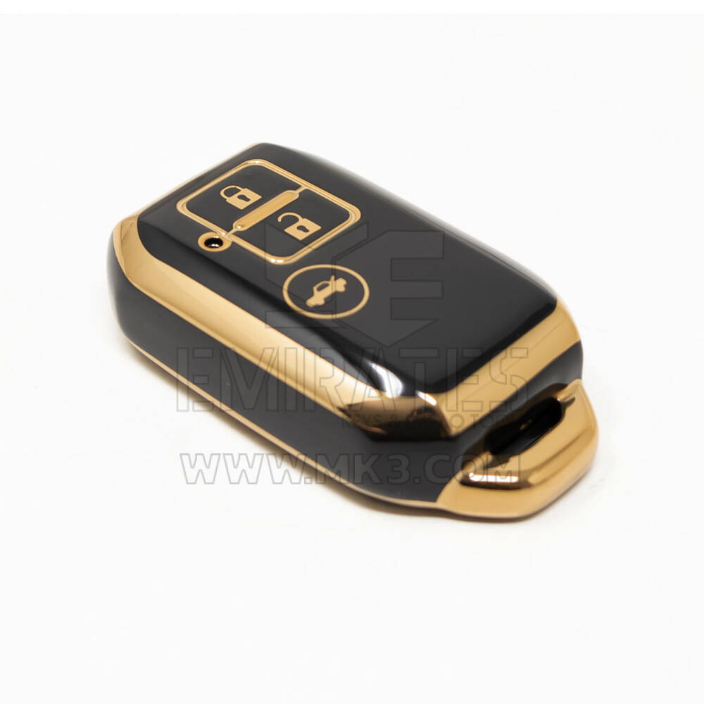 New Aftermarket Nano High Quality Cover For Suzuki Remote Key 3 Buttons Black Color SZK-C11J3 | Emirates Keys