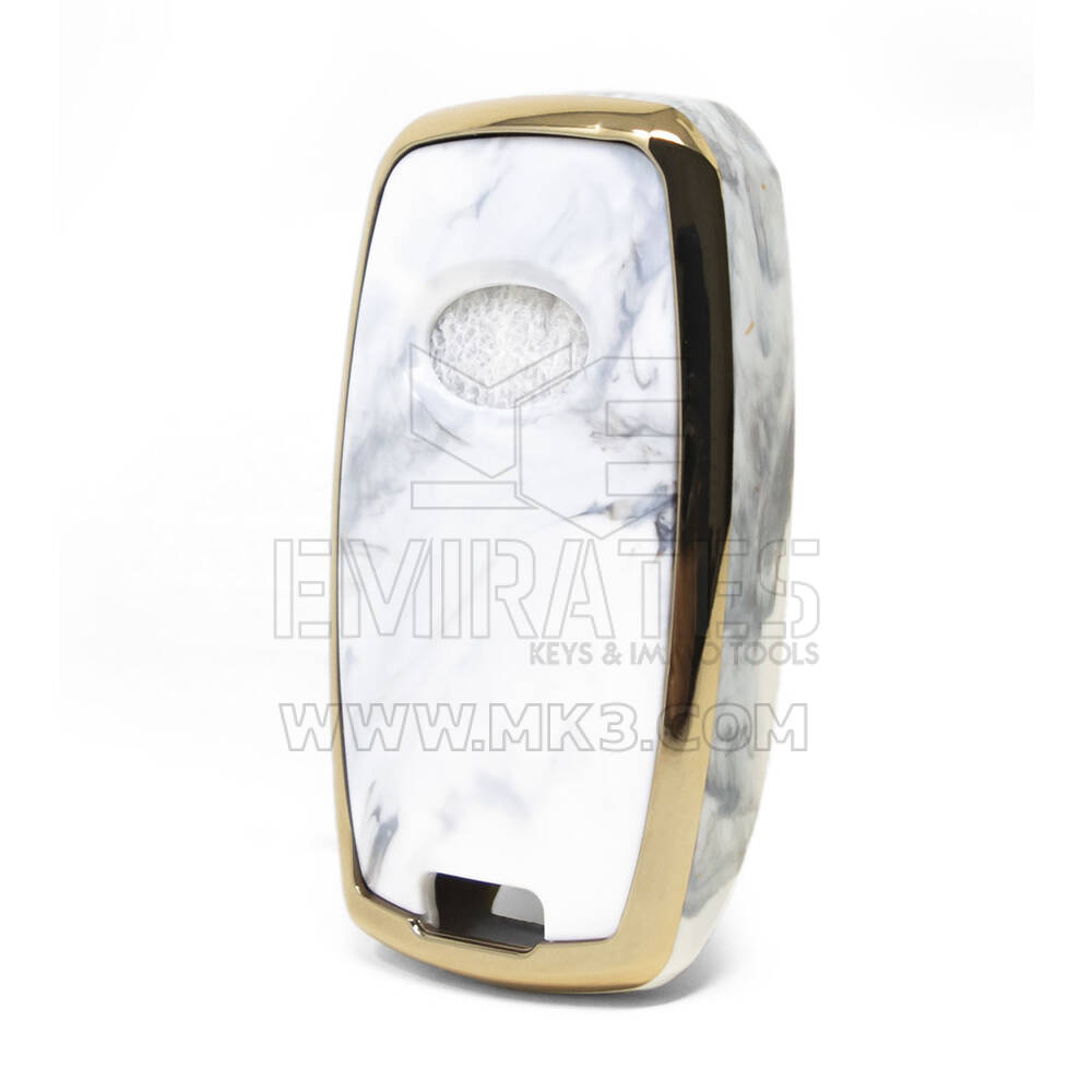 Cover Nano Marble per chiave telecomando Kia 3B bianca KIA-A12J | MK3
