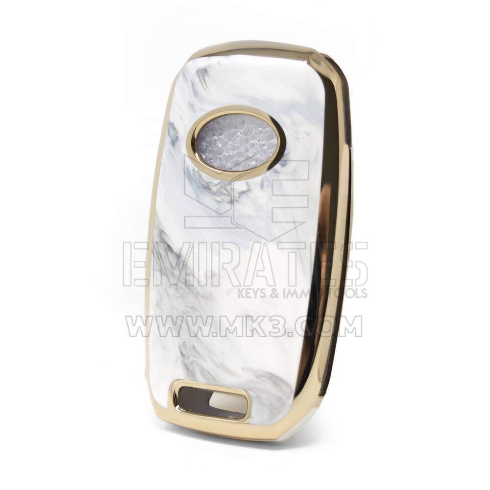 Cover Nano Marble per chiave telecomando Kia 4B Bianco KIA-B12J4 | MK3