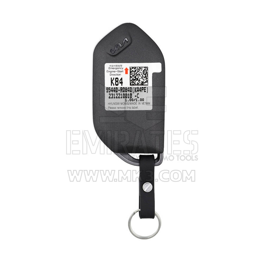 Llave remota inteligente original/OEM nueva para KIA Carnival 2024, 6+1 botones, 433 MHz, número de pieza OEM: 95440-R0840, 95440R0840 | Emirates Keys