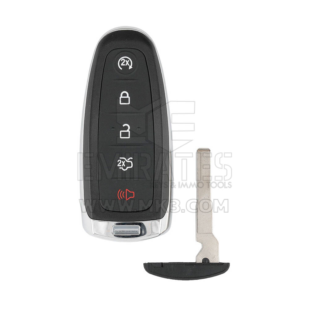 Nova chave remota inteligente Ford Edge C-MAX de reposição 4 + 1 botões 315 MHz Transponder - ID: DST 4D 63 | Chaves dos Emirados