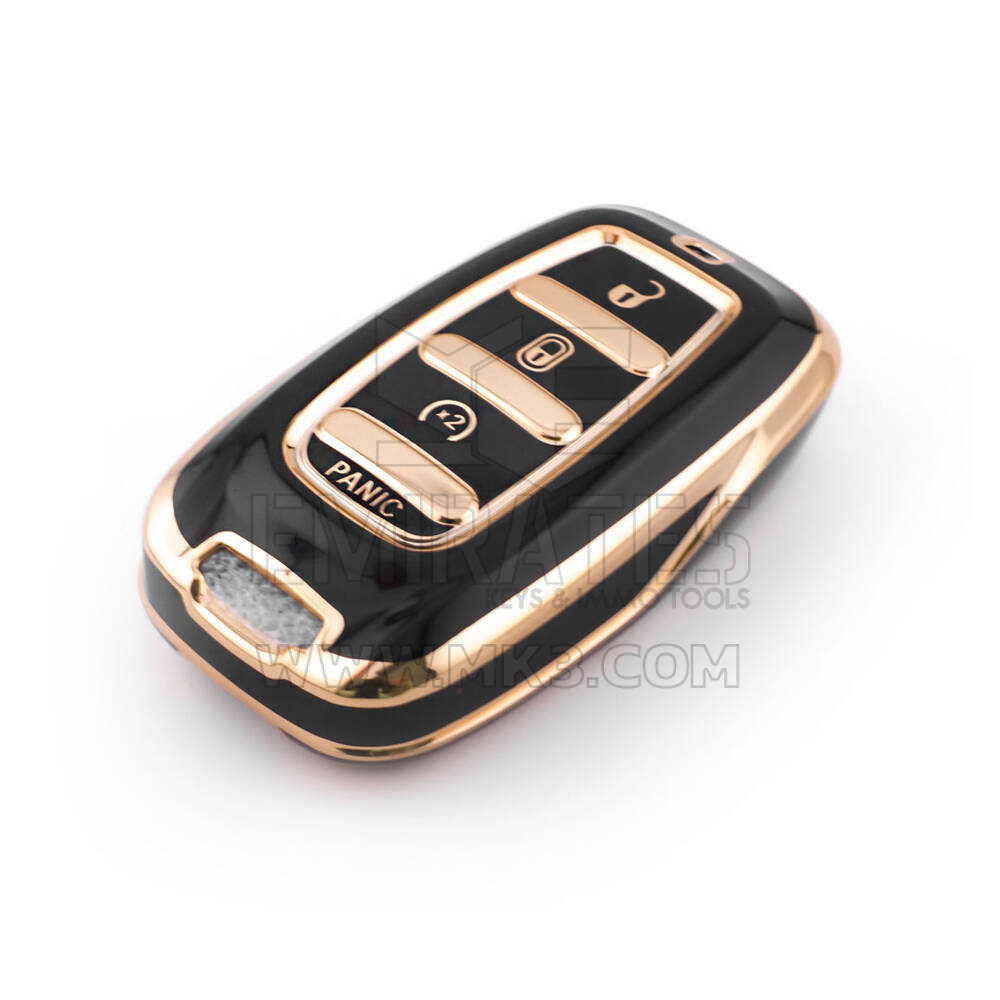 New Aftermarket Nano High Quality Cover For Chrysler Remote Key 4 Button Black Color CRSL-B11J4 | Emirates Keys