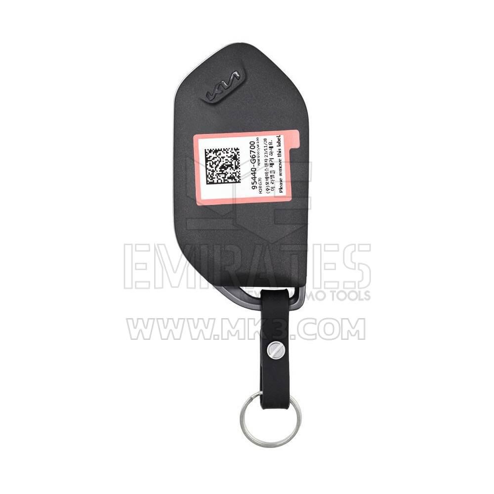 Nouvelle clé télécommande intelligente d'origine / OEM Kia Picanto 2024 3 boutons 433 MHz Numéro de pièce OEM : 95440-G6700, 95440G6700 | Emirates Keys