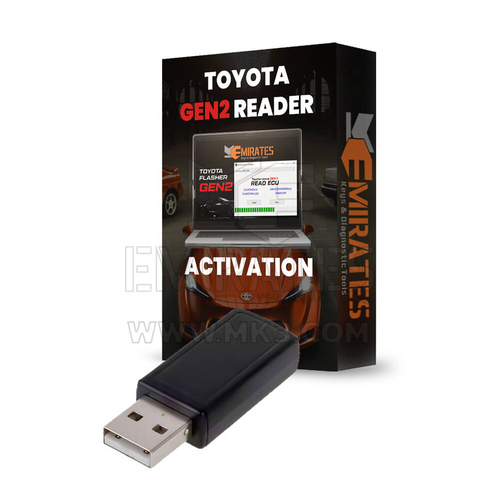 Toyota Lexus Security dongle with Gen 2 Reader Activation