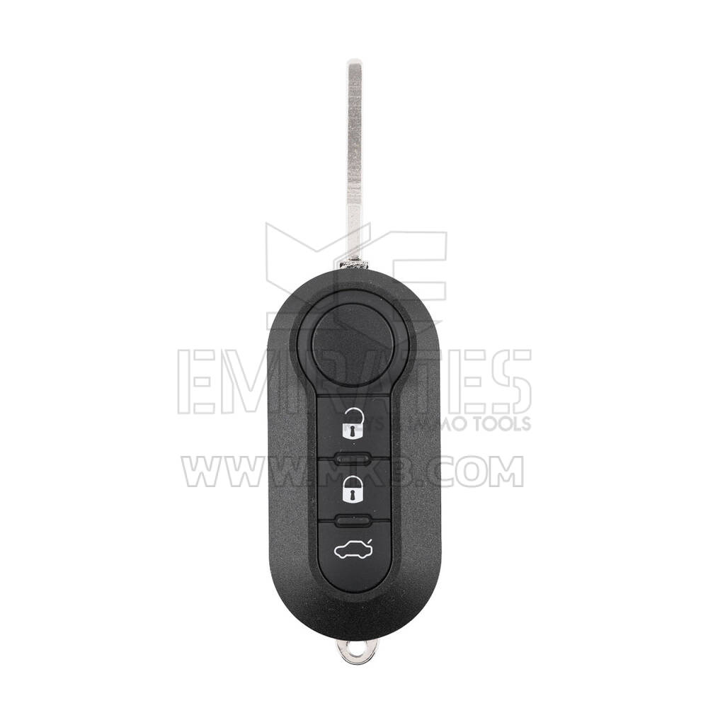 Новый неоригинальный Fiat Flip Remote Key 3 Buttons 433Mhz 4A Transponder Высокое качество Лучшая цена | Emirates Keys