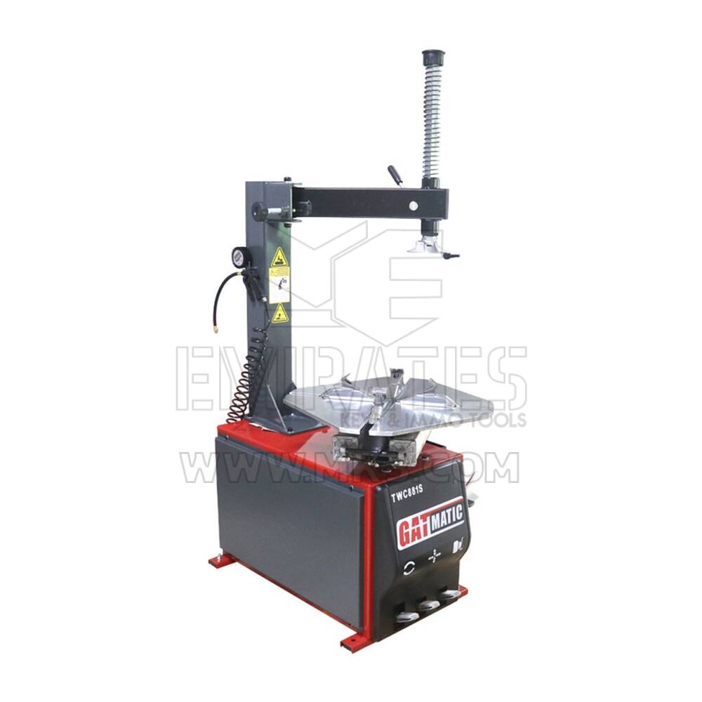 GATmatic TWC881S Tire Changer Semi-automatic Tire Changer Is A Fundamental Machine For Your Garage Or General Automotive Service Department | Emirates Keys